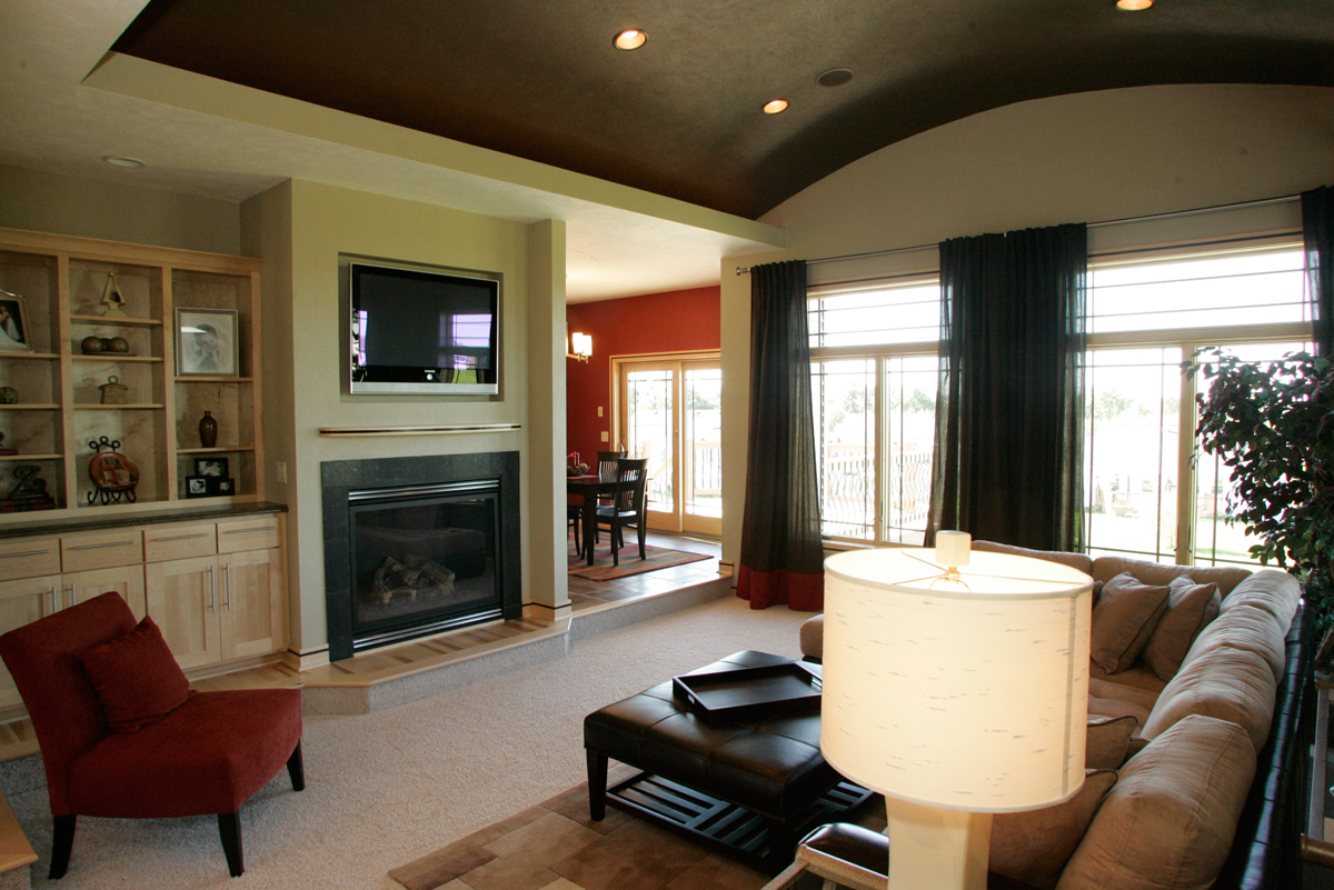 Great Rooms / Interior Gallery - Evergreen Designs Inc | Custom Home ...